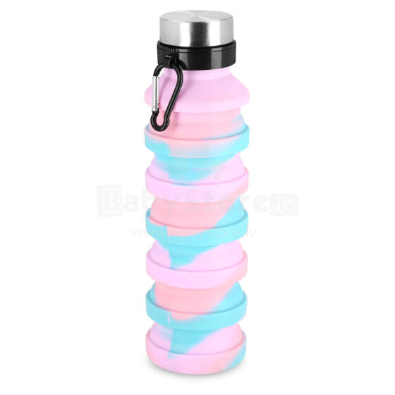 Spokey JUMP Art.941258 Kokkupandav silikoonpudel 550ml