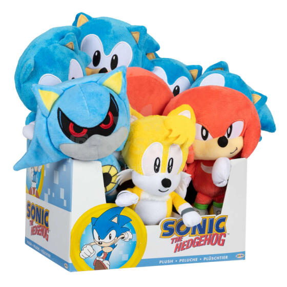 SONIC THE HEDGEHOG W8 pehme tegelane 22 cm