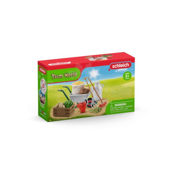 SCHLEICH FARM WORLD Talli hooldustarvikud