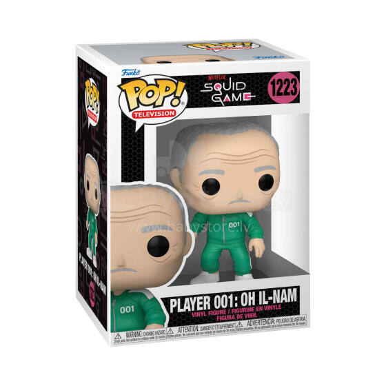 FUNKO POP! Vinyl figuur, Squid Game: Player 001:Oh Il-nam