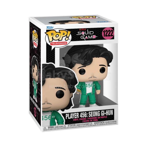 FUNKO POP! Vinyl figuur, Squid Game: Player 456:Seong Gi-hun