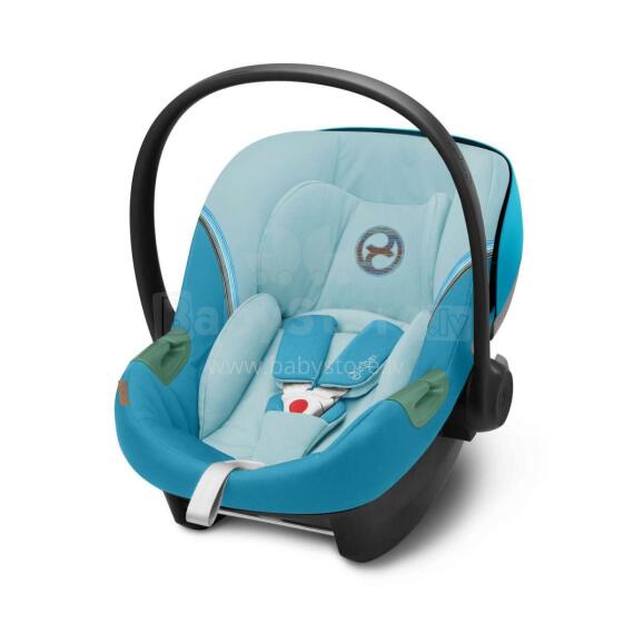 Cybex Aton S2 I-Size Art.272697 Beach Blue car seat Beige 45-87cm