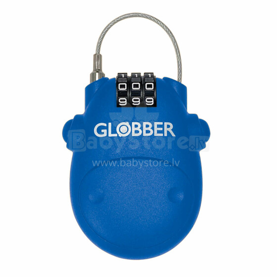 GLOBBER slēdzene, tumši zila, 532-100