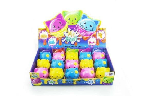 EcoToys City Stressivastane Slime - lima Kitty  