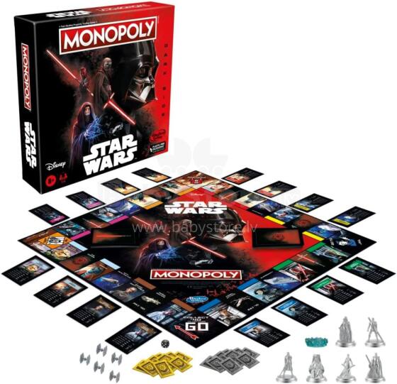 Monopoly Star Wars Art.149103 Lauamäng Star Wars Dark Side (inglise keeles)