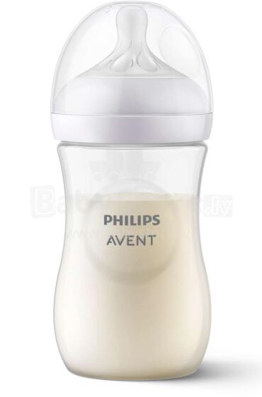 Philips Avent Natural Response Art.SCY903/01 Aeglase vooluga lutipudel 1M+,260ml