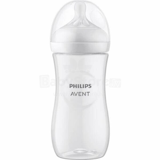 Philips Avent Natural Response Art.SCY906/01 Бутылочка для кормления  cо среднем потоком , 3M+,330мл