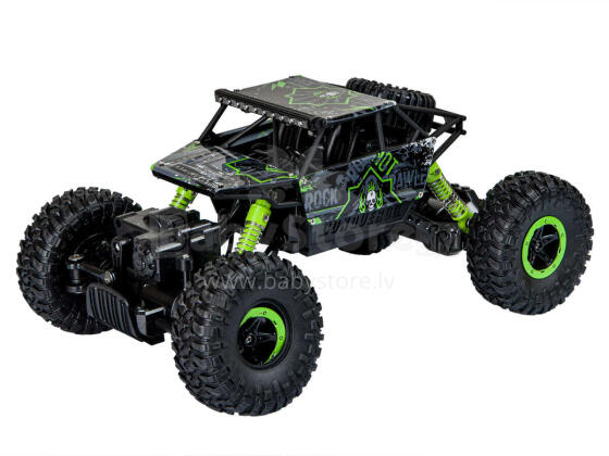 Ikonka Art.KX9643_1 RC auto Rock Crawler HB 2.4GHz 1:18 roheline