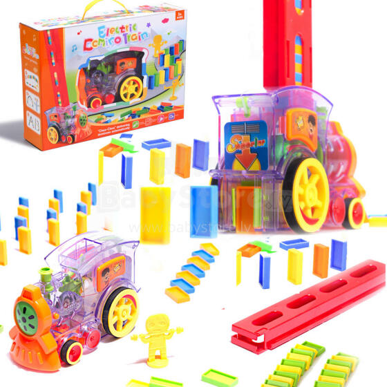 Ikonka Art.KX6680_1 Vedurirongi doomino puzzle läbipaistev