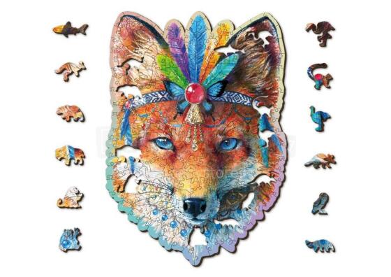 Wooden City Wood Puzzle  Art.HE 0094-L Puidust arengupuzzle
