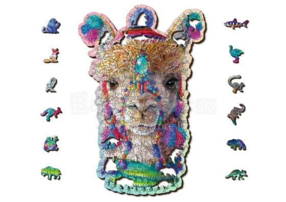 Wooden City Wood Puzzle  Art.HE 0093-L Puidust arengupuzzle