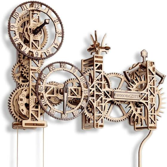 Wooden City Wood Puzzle 3D Art.WR352 Puidust arengupuzzle