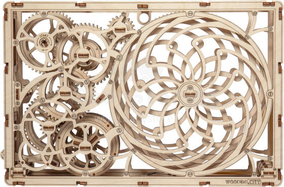 Wooden City Wood Puzzle 3D Art.WR308 Puidust arengupuzzle