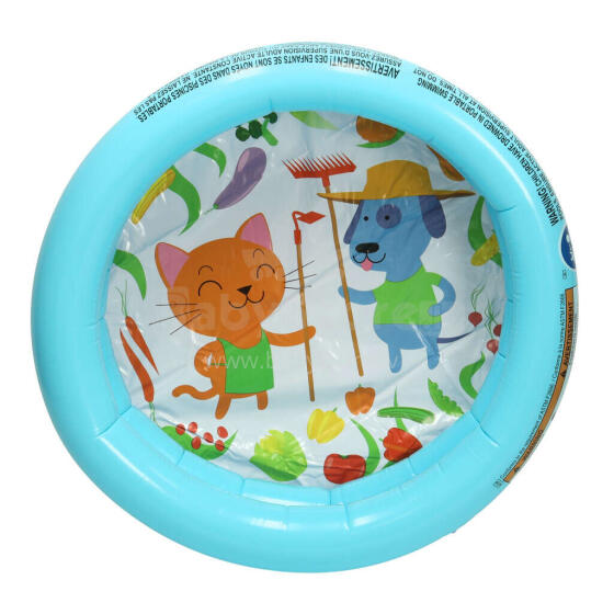 Ikonka Art.KX6096 BESTWAY 51061 Laste tiirutusbassein sinine 61cm