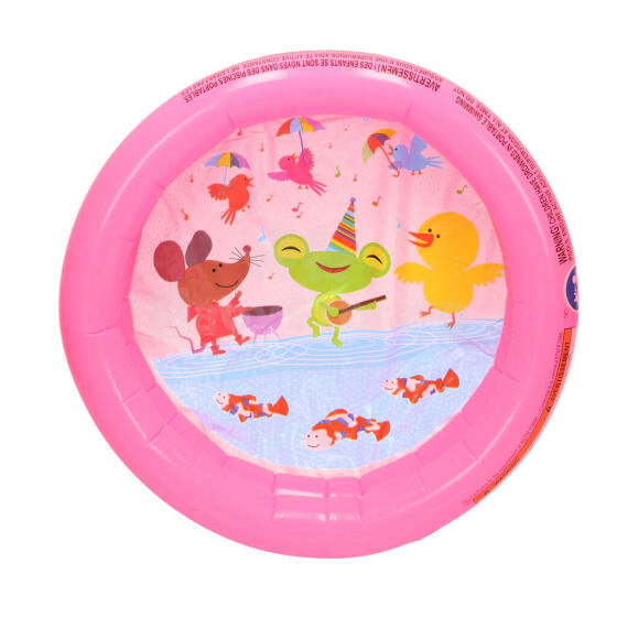 Ikonka Art.KX6096_1 BESTWAY 51061 Laste kahluubassein roosa 61cm