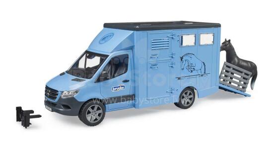 BRUDER Art.02674 MB Sprinter loomakandja 1 hobusega