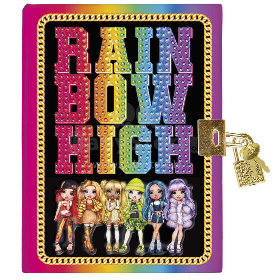 TOTUM RAINBOW HIGH Art.620438 Päeviku teemantmaal