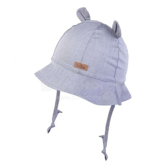 TuTu Teddy bear Art.3-006086 Grey paeltega panamamüts