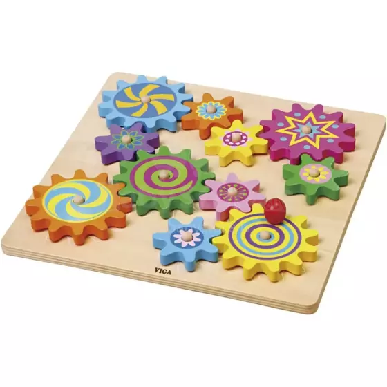 Viga Spinning Gears Art.59854 Puidust pusle Gears