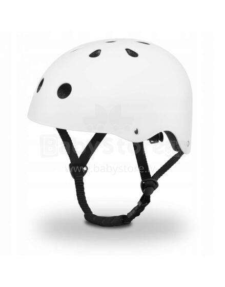 Lionelo Helmet Art.150638 White Reguleeritav laste kiiver
