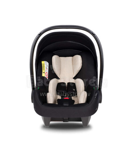 Venicci COSMO Car Seat + adapter Art.150700 Stone Beige Turvatool vastsündinutele