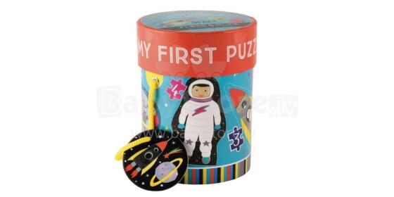 Floss&Rock Zuja Art.40P3590 Kosmos 4in1 puzzle, 3, 4, 6, 8 el.