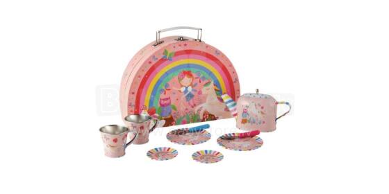 Floss&Rock Zuja Art.40P3571 Teeserviis, Rainbow Fairy, 10 tk.
