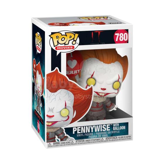 FUNKO POP! Vinyl Figuur: IT Chapter 2 - Pennywise õhupalliga, 9,5 cm