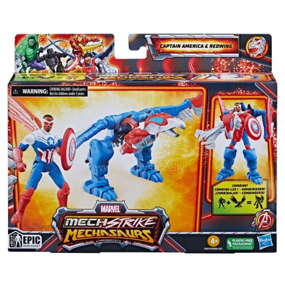 MARVEL Mech Strike 3.0 Mängukomplekt Mech Suit, 10 cm