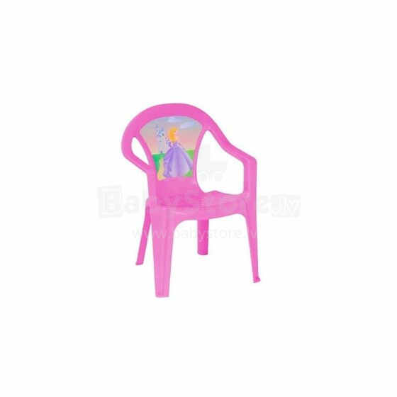 3toysm Art.60281 Plastic chair pink Детский стульчик
