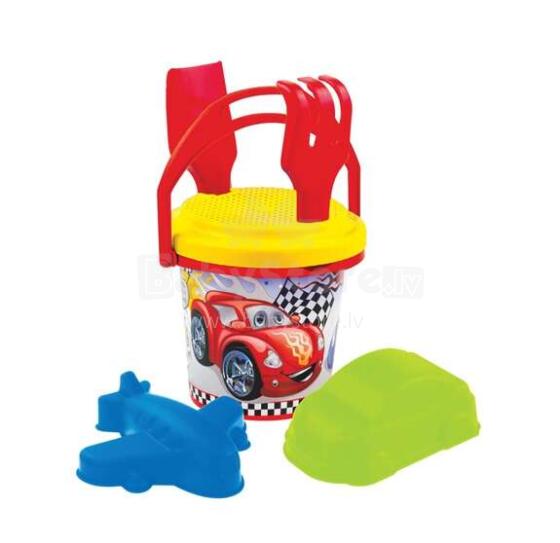 3toysm Art.5608 Big summer set with small bucket Mängude komplekt liivakastis, rannas