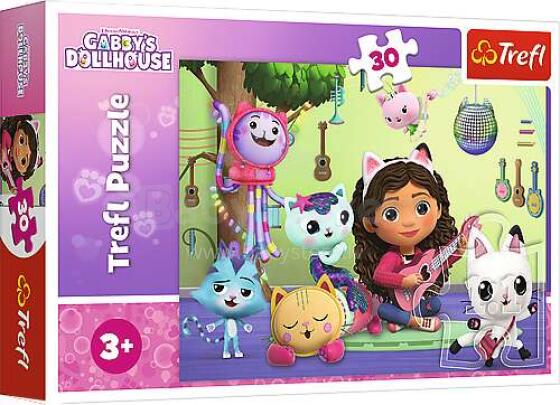 TREFL GABBY´S DOLLHOUSE Pusle, 30 osa