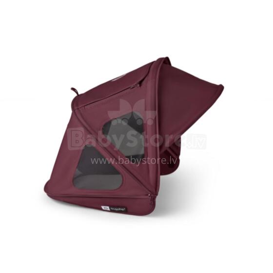 Bugaboo Fox/Cameleon3/Lynx breezy sun canopy v2 Art.152381 Dark Cherry Päikesekaitse