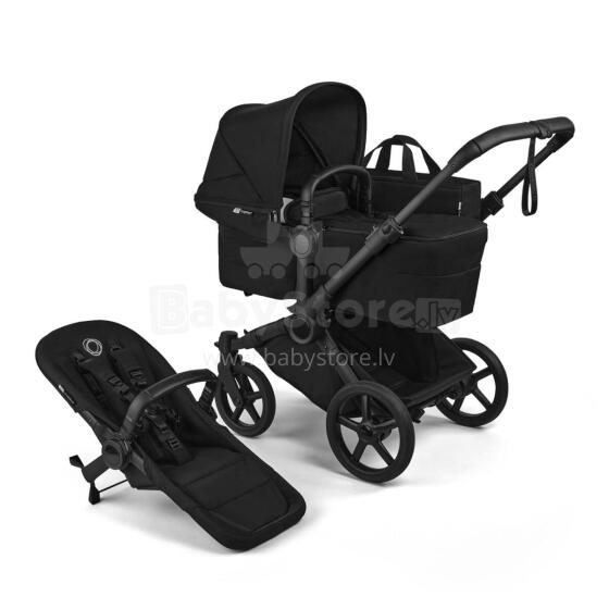 Bugaboo Donkey 6 Mono Сomplete Art.152421 Black Beebi universaalne jalutuskäru trafo