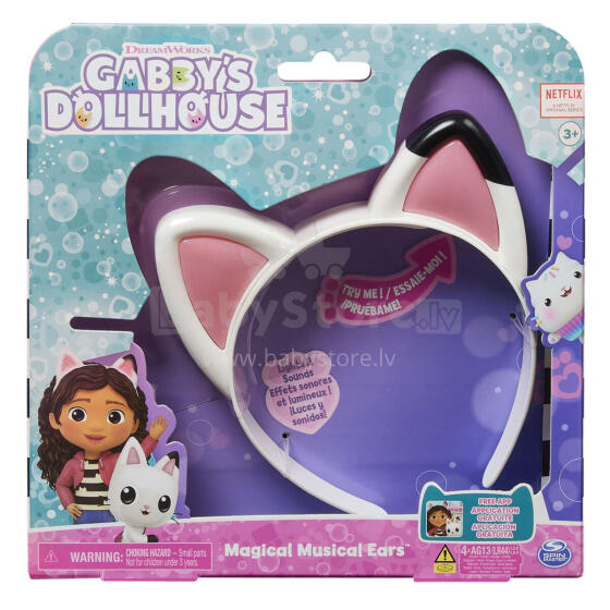 GABBY´S DOLLHOUSE Interaktiivne peavõru kõrvadega