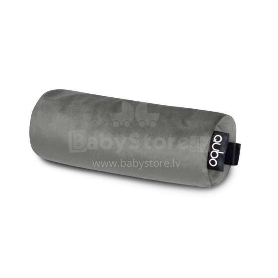 Qubo Art.152718 Graphite Velvet  Yoga Bolster 14 (täidetud tatrakestaga)