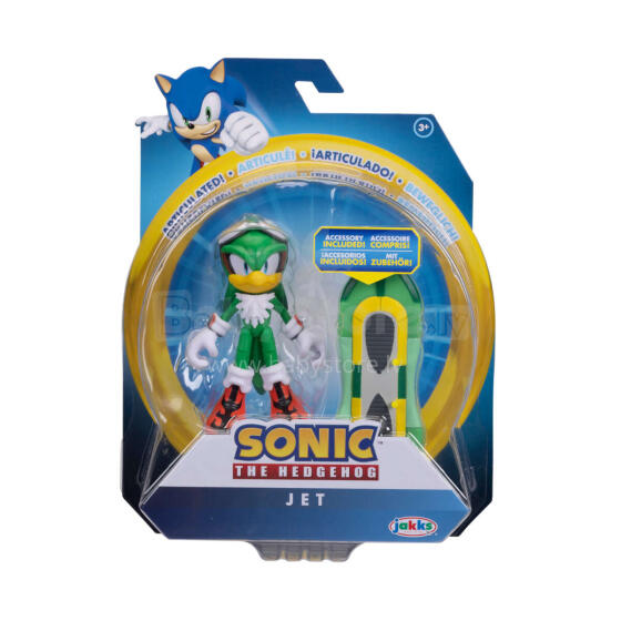 SONIC THE HEDGEHOG Figuur aksessuaariga W12, 10 cm