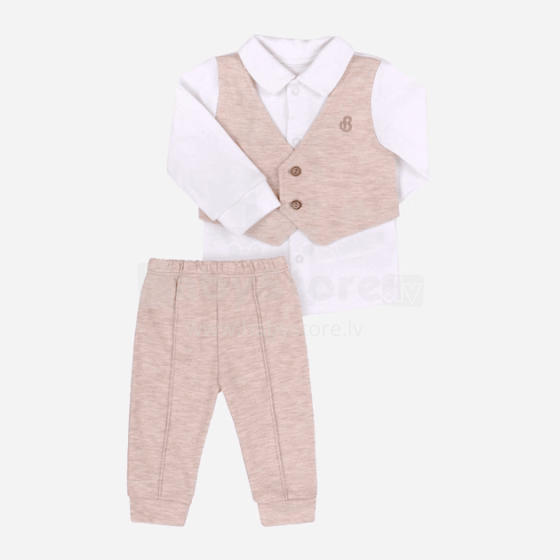 Bembi Art.KС720 Baby cotton christening suit