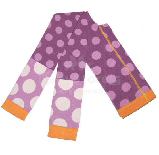 Weri Spezials Leggins for Children Lilac Bubble ART.WERI-0001 High quality children's cotton leggings for girls with cute design