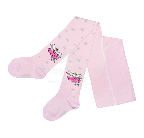 Weri Spezials Bērnu Zeķubikses Star Fairy Rose ART.WERI-6016 Augstas kvalitātes bērnu kokvilnas Zeķubikses meitenēm ar jauku dizainu