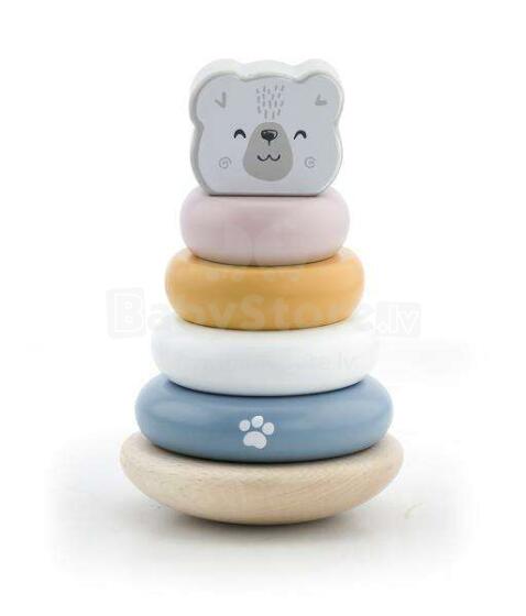 PolarB Ring Stacker Art.255607 Puidust püramiid