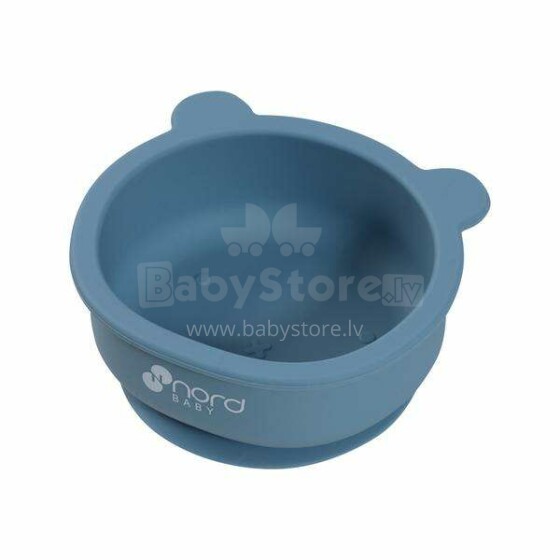 Nordbaby Silicone Mini Bowl Art.265780 Blue