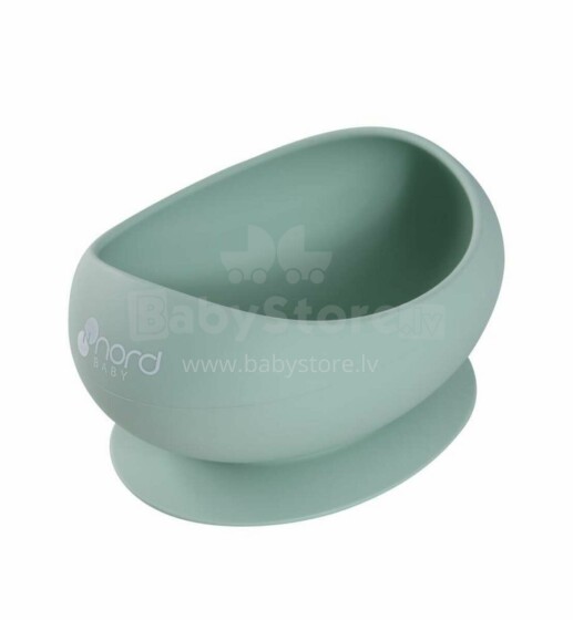 Nordbaby Silicone Suction Bowl Art.265759 Mint