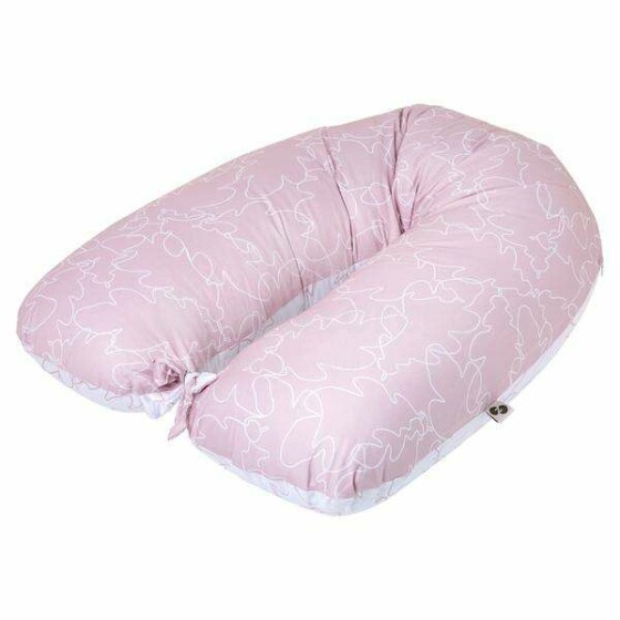 NordBaby Nursing Pillow Art.255543 Frozen Leaves  Multifunktsionaalne padi rasedatele ja põetavatele lastele
