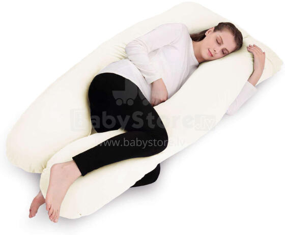 La Bebe™ Cushy Pillow Cover Art.154355 Milk (U-Shaped)