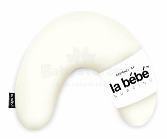 La Bebe™ Mimi Nursing Cotton Pillow Cover Art.154358 Milk Lisakate [padjapüür] hobuserauasõiduks 19x46cm
