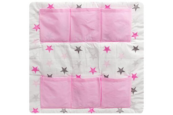 Ankras Stars Art.GWI000201 Pink Vooditasku väikeste asjade jaoks (60x60 cm)