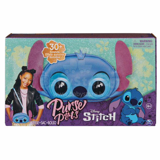 PURSE PETS Interaktiivne kott Disney Stitch