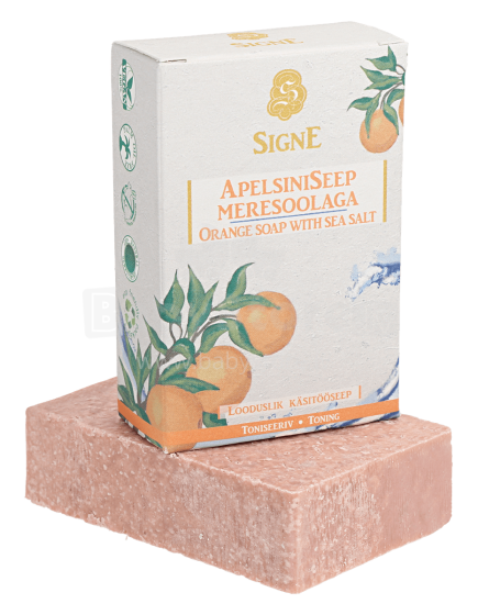 Signe Art.154589 Apelsiniseep meresoolaga (100 g)