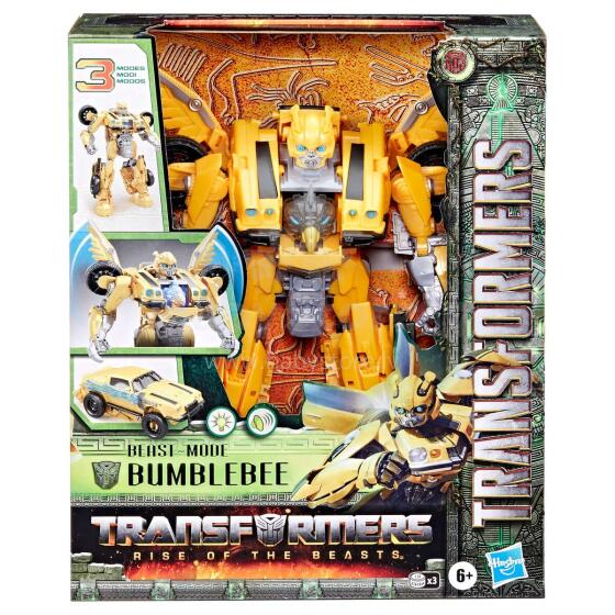 TRANSFORMERS Elukate tõus filmikuju Beast Mode Bumblebee, 25 cm